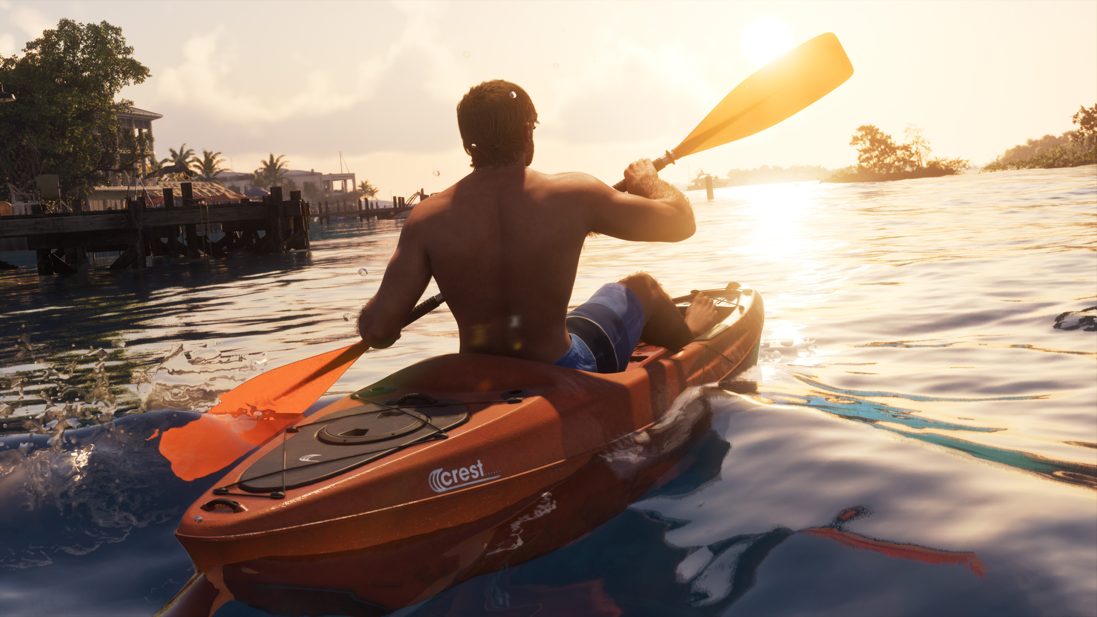 Crest Kayak: official GTA 6 screenshot by Rockstar Games
