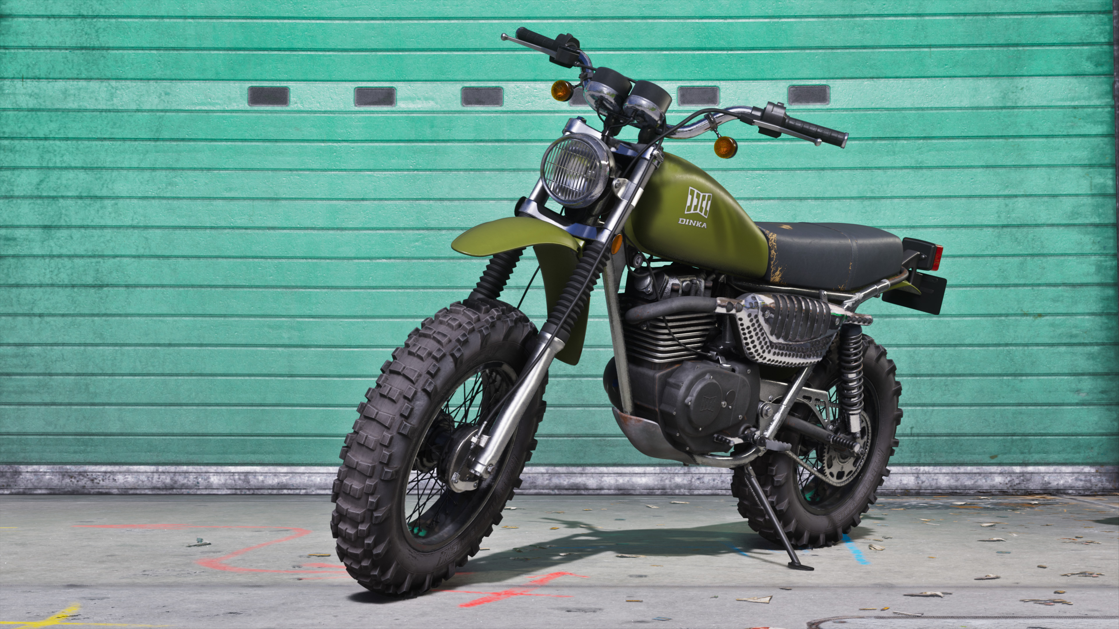 Dinka Enduro Motorcycle: official GTA 6 screenshot by Rockstar Games