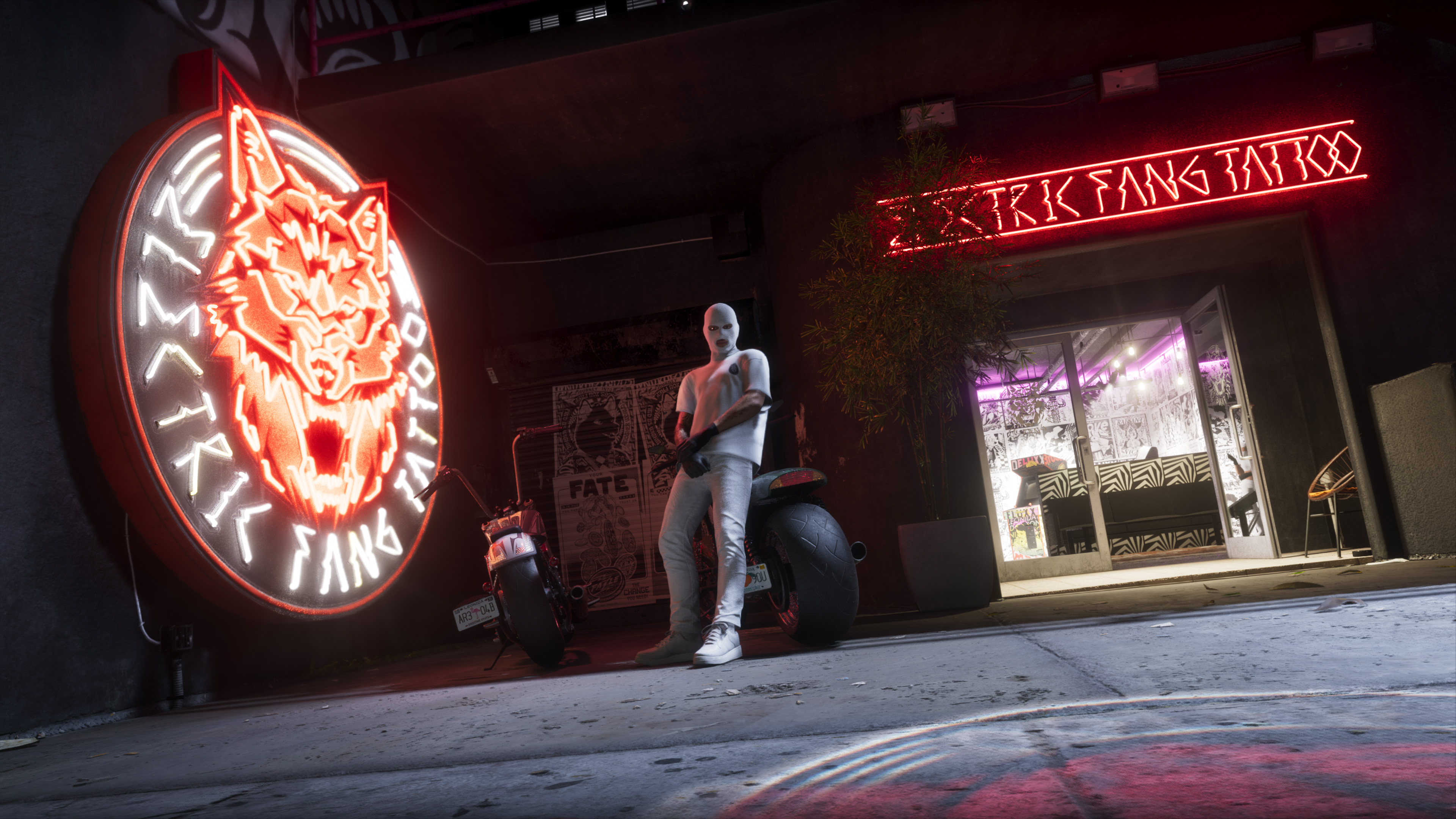 Electric Fang Tattoo 01: official GTA 6 screenshot by Rockstar Games