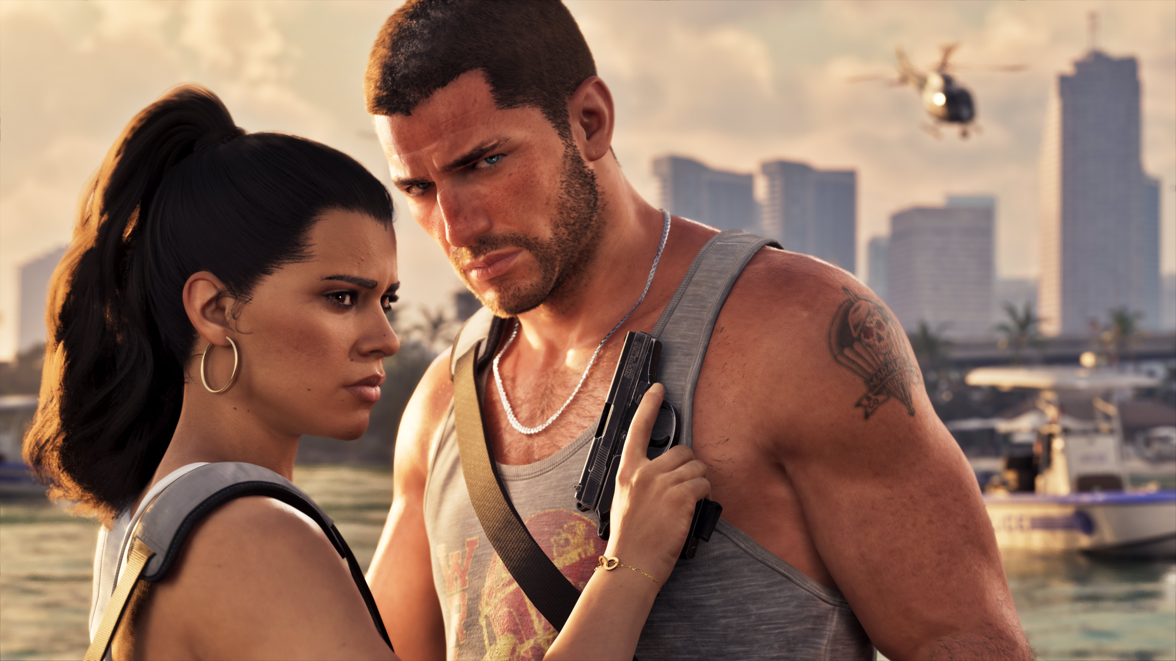 Jason and Lucia 01: official GTA 6 screenshot by Rockstar Games