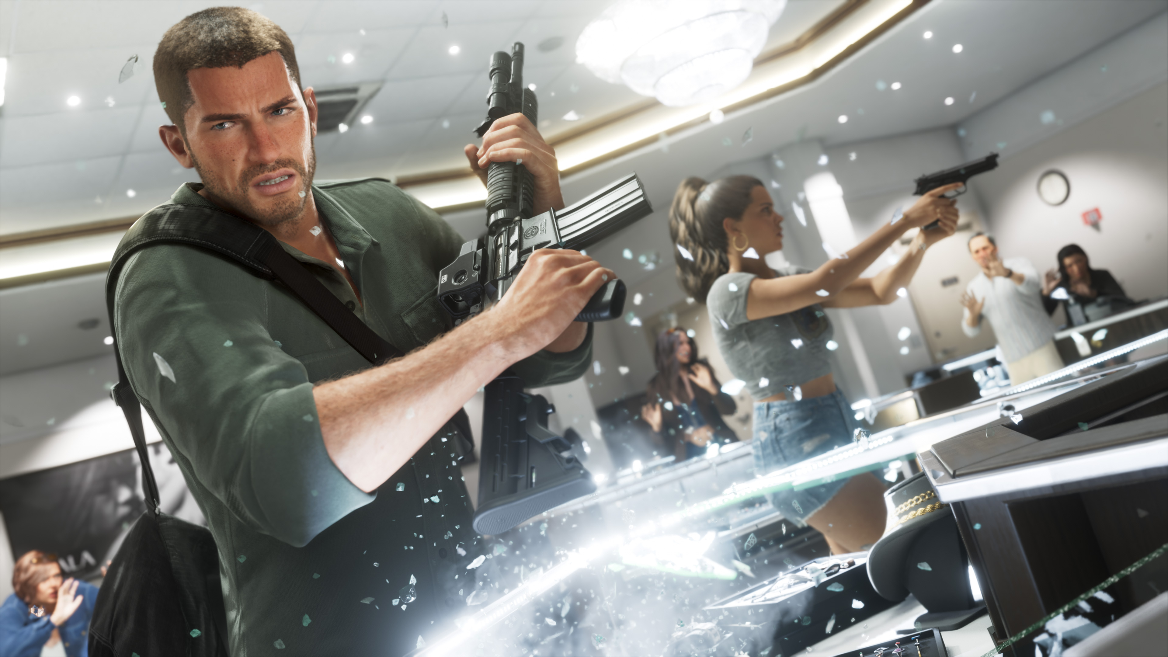 Jason and Lucia 04: official GTA 6 screenshot by Rockstar Games