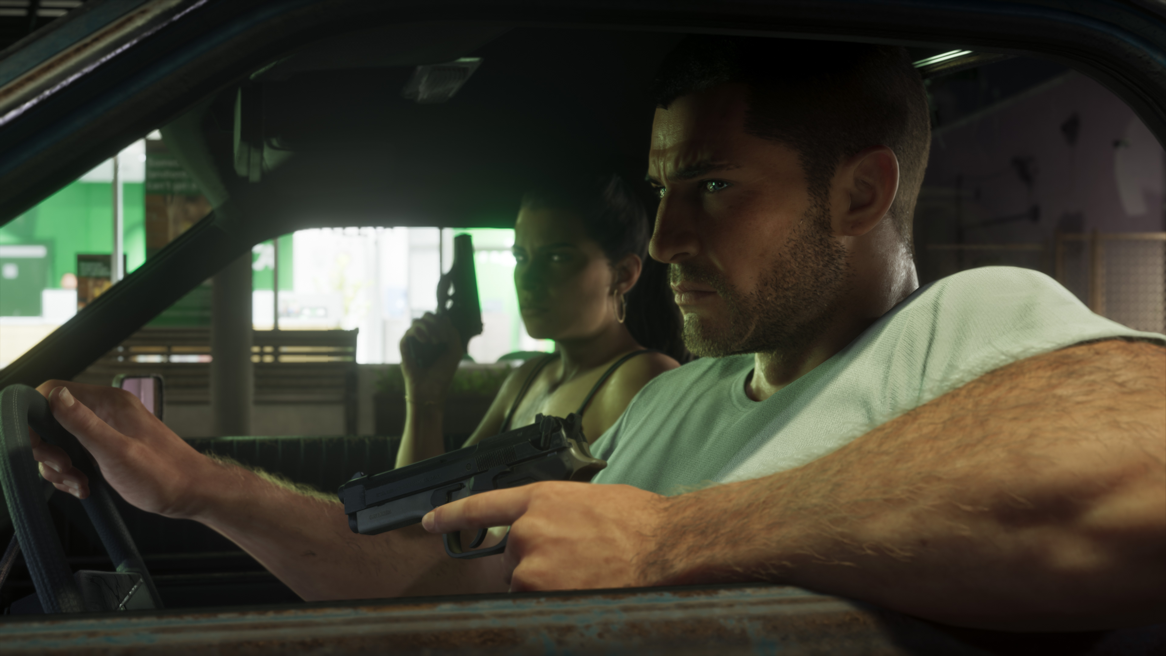 Jason and Lucia 06: official GTA 6 screenshot by Rockstar Games