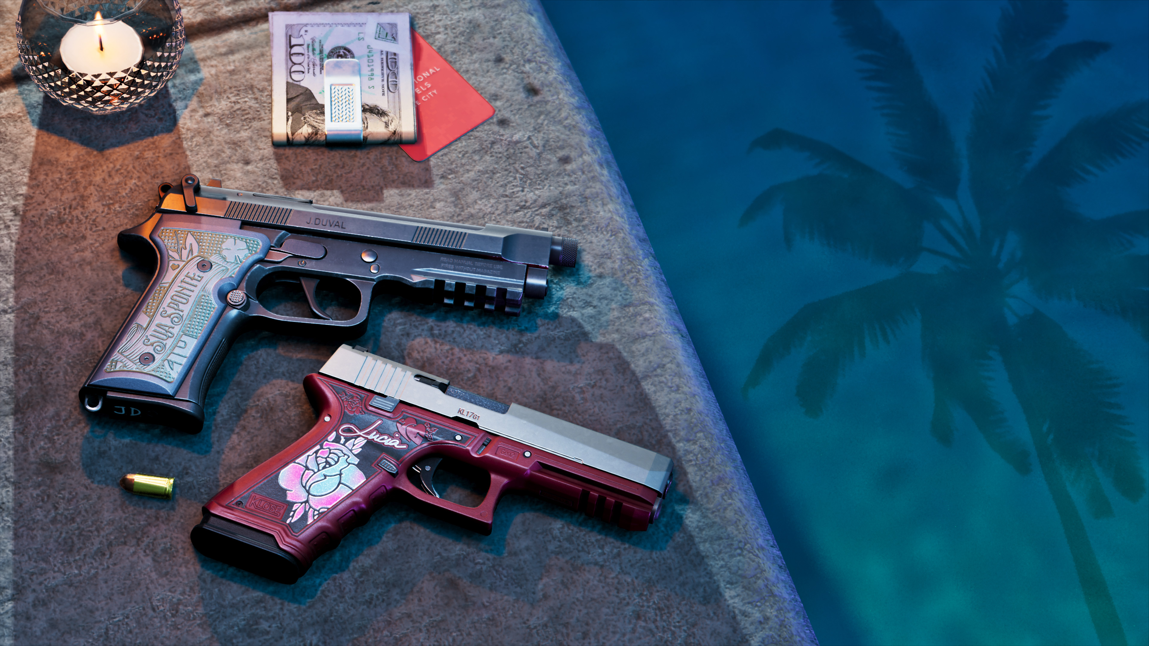 Personalized Weapon Variants: official GTA 6 screenshot by Rockstar Games