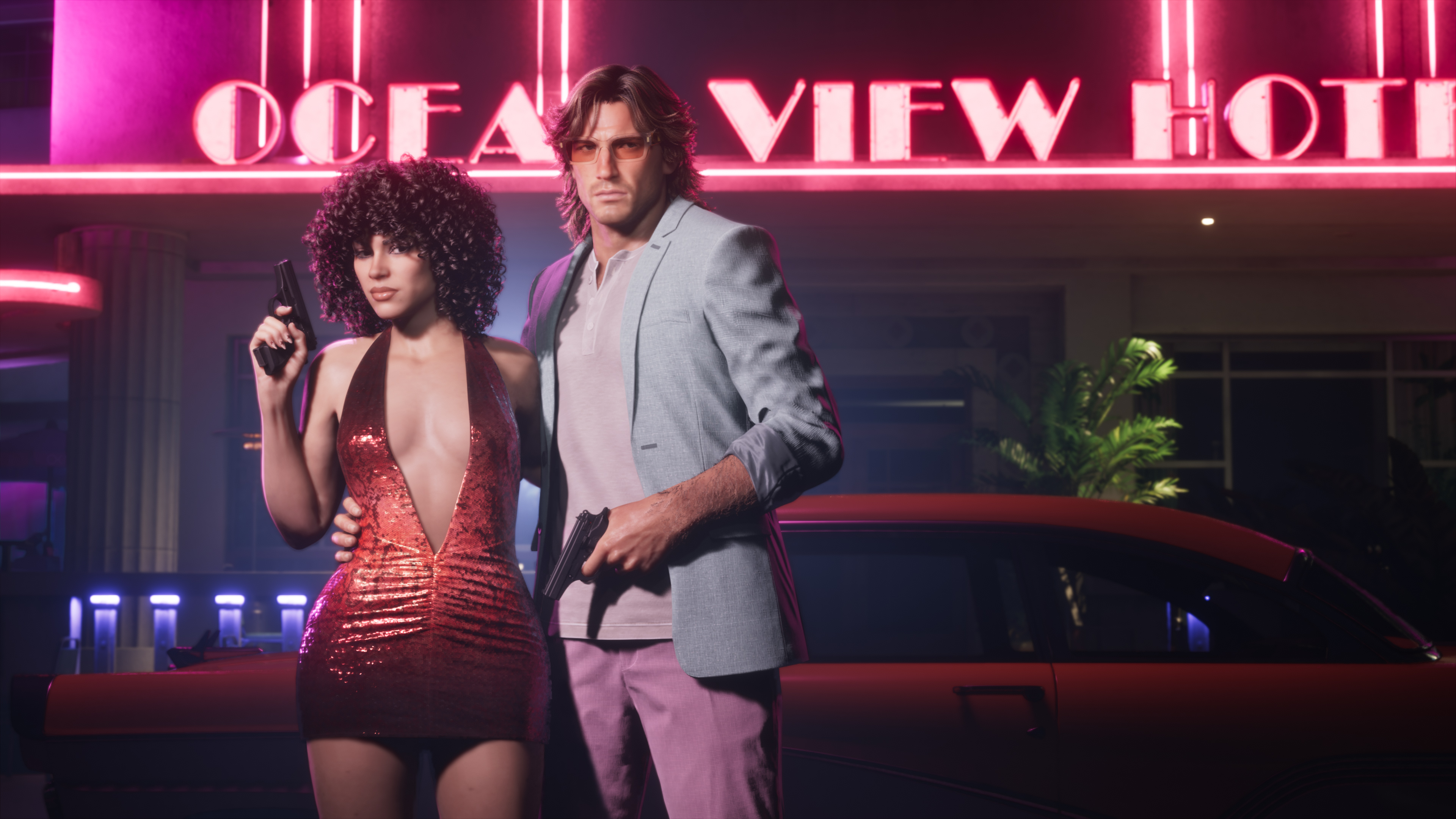 Vintage Vice City Pack 01: official GTA 6 screenshot by Rockstar Games